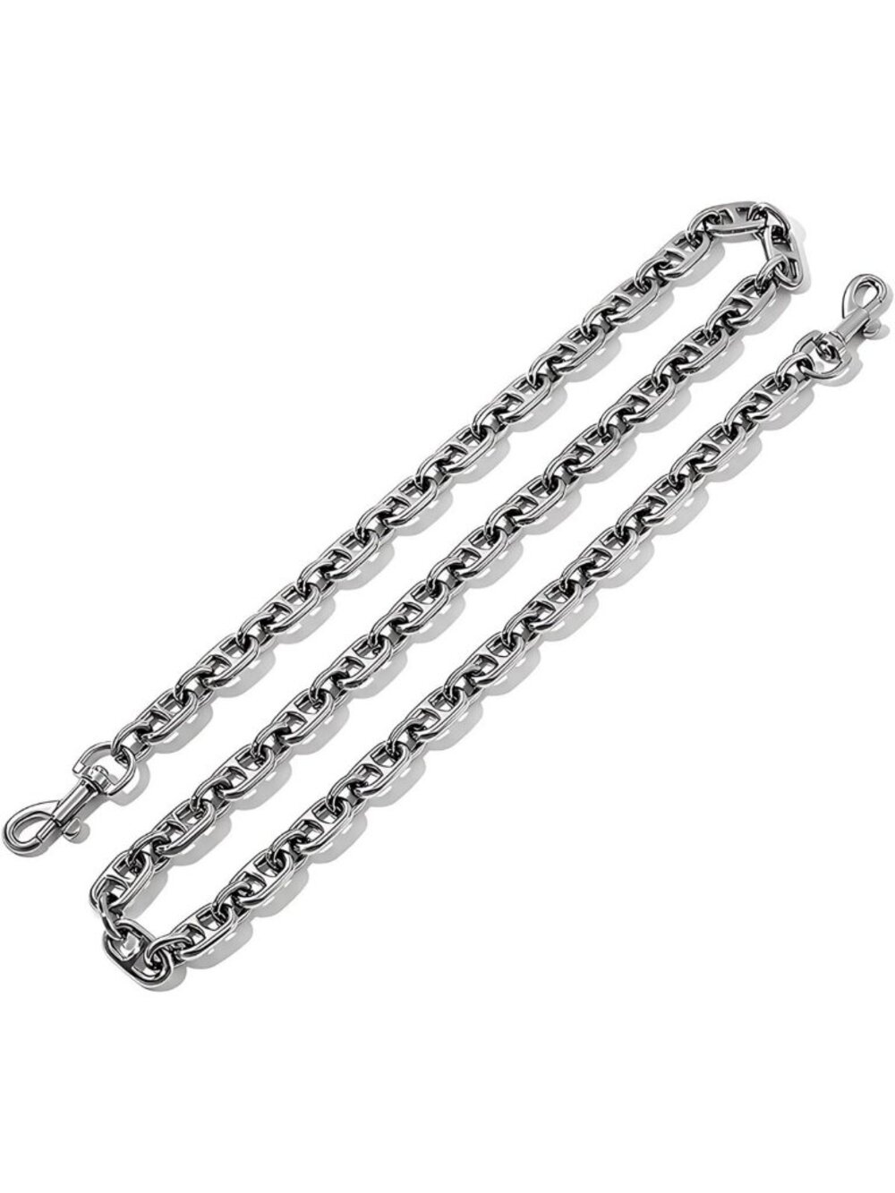 47-Inch Silver Crossbody Chain Strap Replacement for Handbags & Purses